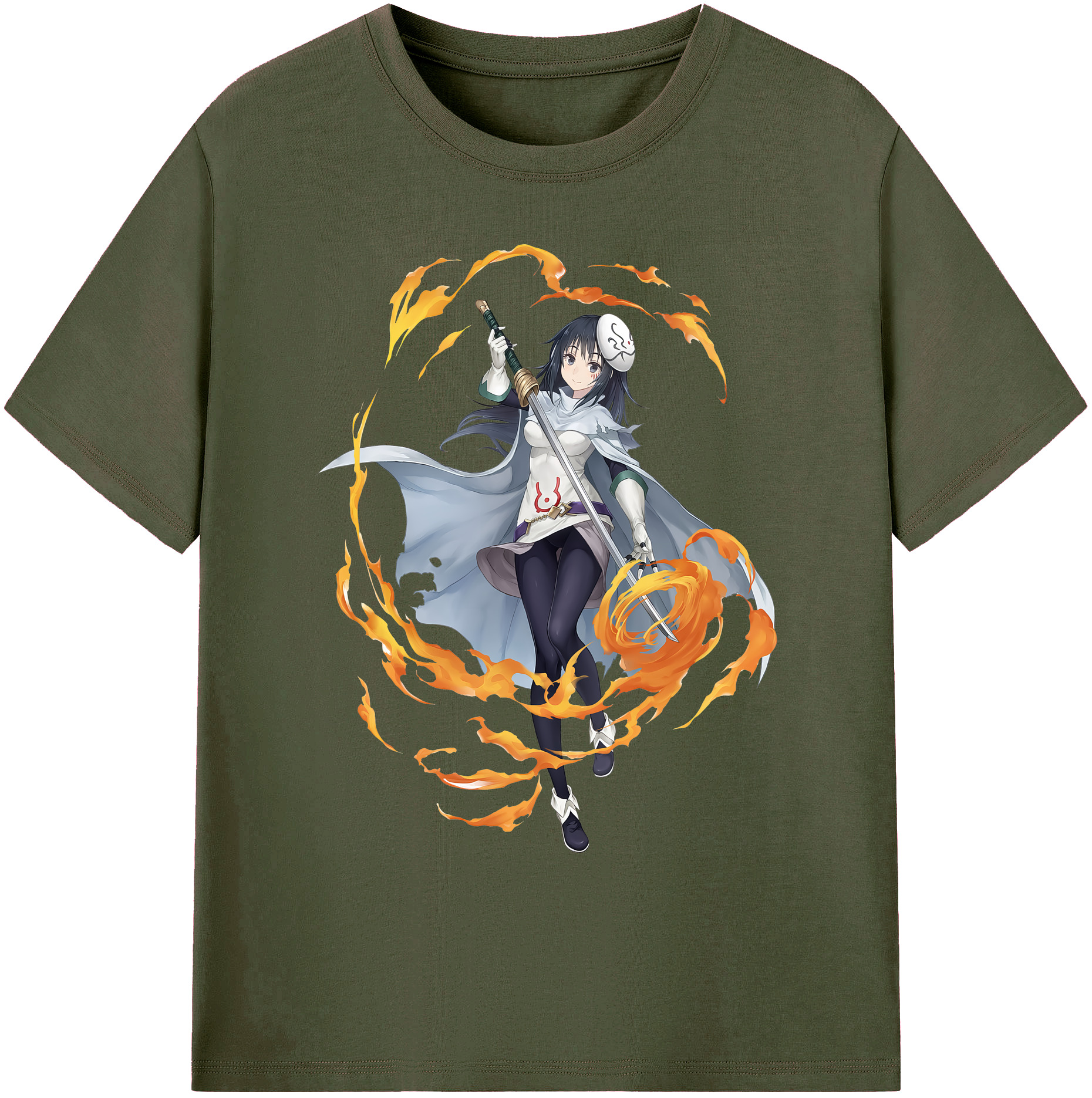 （画像用） 転スラ Regarding Reincarnated to Slime 綿100％ メンズ半袖Tシャツ｜肌触りやわらか＆通気性